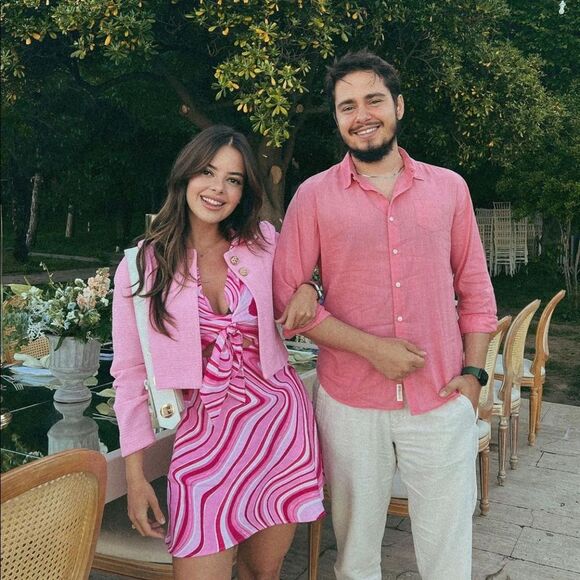 ZARA LINEN BLEND PRINT DRESS - Picture 6 of 14